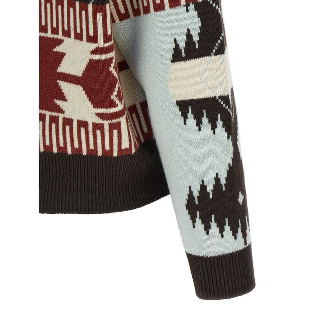 Alanui Multicolor Wool Women's Cardigan - Picture 4 of 4